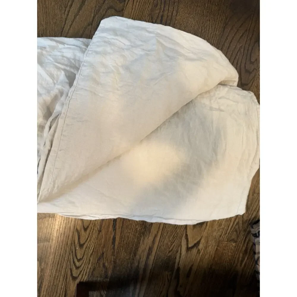 Parachute Linen Duvet Cover (grey) King/cal King NEW $390